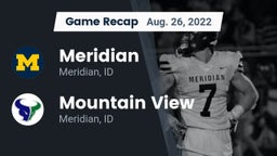 Recap: Meridian  vs. Mountain View  2022