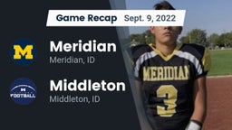 Recap: Meridian  vs. Middleton  2022