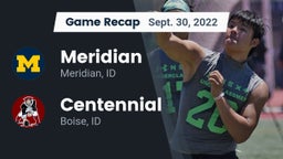 Recap: Meridian  vs. Centennial  2022