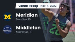 Recap: Meridian  vs. Middleton  2022