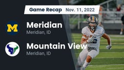 Recap: Meridian  vs. Mountain View  2022