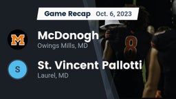 Recap: McDonogh  vs. St. Vincent Pallotti  2023