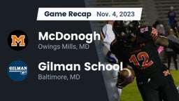 Recap: McDonogh  vs. Gilman School 2023