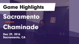 Sacramento  vs Chaminade  Game Highlights - Dec 29, 2016