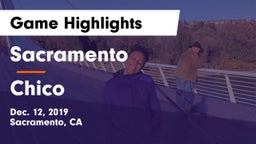 Sacramento  vs Chico  Game Highlights - Dec. 12, 2019