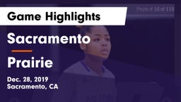 Sacramento  vs Prairie Game Highlights - Dec. 28, 2019