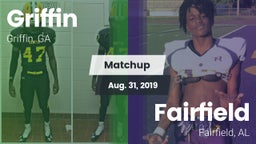 Matchup: Griffin  vs. Fairfield  2019