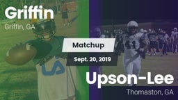 Matchup: Griffin  vs. Upson-Lee  2019