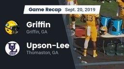 Recap: Griffin  vs. Upson-Lee  2019