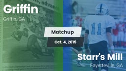 Matchup: Griffin  vs. Starr's Mill  2019