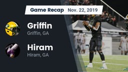 Recap: Griffin  vs. Hiram  2019