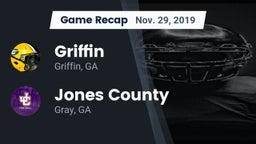 Recap: Griffin  vs. Jones County  2019
