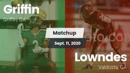 Matchup: Griffin  vs. Lowndes  2020