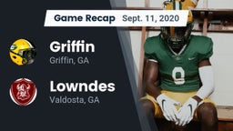 Recap: Griffin  vs. Lowndes  2020