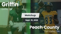 Matchup: Griffin  vs. Peach County  2020