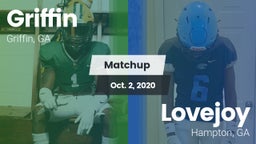 Matchup: Griffin  vs. Lovejoy  2020