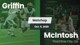 Matchup: Griffin  vs. McIntosh  2020