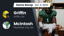 Recap: Griffin  vs. McIntosh  2020