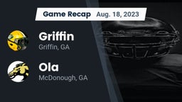 Recap: Griffin  vs. Ola  2023