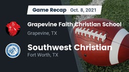 Recap: Grapevine Faith Christian School vs. Southwest Christian  2021