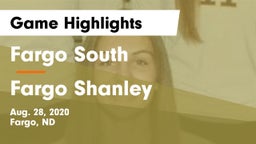 Fargo South  vs Fargo Shanley  Game Highlights - Aug. 28, 2020