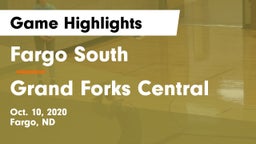 Fargo South  vs Grand Forks Central Game Highlights - Oct. 10, 2020