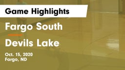 Fargo South  vs Devils Lake  Game Highlights - Oct. 15, 2020