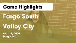 Fargo South  vs Valley City  Game Highlights - Oct. 17, 2020