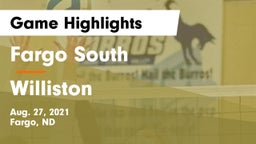Fargo South  vs Williston  Game Highlights - Aug. 27, 2021