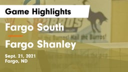 Fargo South  vs Fargo Shanley  Game Highlights - Sept. 21, 2021