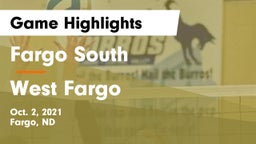 Fargo South  vs West Fargo  Game Highlights - Oct. 2, 2021