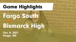 Fargo South  vs Bismarck High Game Highlights - Oct. 8, 2021