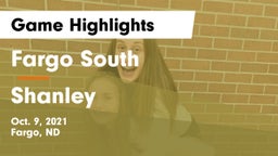 Fargo South  vs Shanley Game Highlights - Oct. 9, 2021