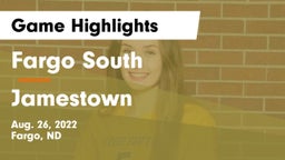 Fargo South  vs Jamestown  Game Highlights - Aug. 26, 2022