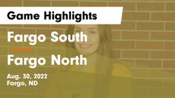 Fargo South  vs Fargo North  Game Highlights - Aug. 30, 2022