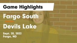 Fargo South  vs Devils Lake  Game Highlights - Sept. 20, 2022
