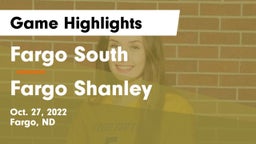 Fargo South  vs Fargo Shanley  Game Highlights - Oct. 27, 2022