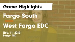 Fargo South  vs West Fargo EDC Game Highlights - Nov. 11, 2022