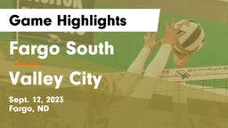 Fargo South  vs Valley City  Game Highlights - Sept. 12, 2023
