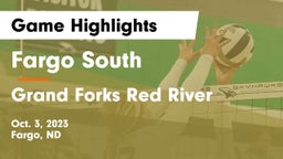 Fargo South  vs Grand Forks Red River  Game Highlights - Oct. 3, 2023