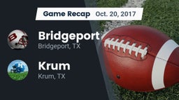 Recap: Bridgeport  vs. Krum  2017