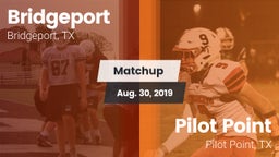 Matchup: Bridgeport High vs. Pilot Point  2019