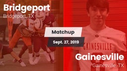 Matchup: Bridgeport High vs. Gainesville  2019