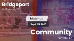 Matchup: Bridgeport High vs. Community  2020