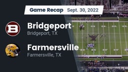 Recap: Bridgeport  vs. Farmersville  2022
