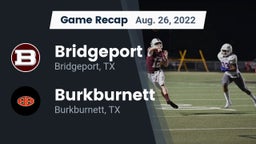 Recap: Bridgeport  vs. Burkburnett  2022