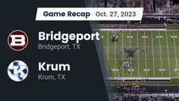 Recap: Bridgeport  vs. Krum  2023