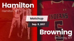 Matchup: Hamilton  vs. Browning  2017