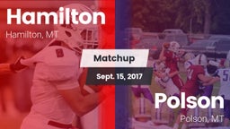 Matchup: Hamilton  vs. Polson  2017
