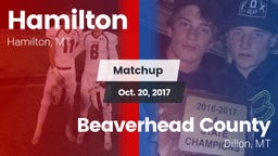 Matchup: Hamilton  vs. Beaverhead County  2017